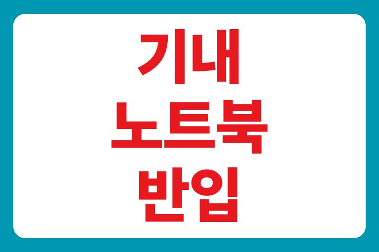 기내 노트북 반입