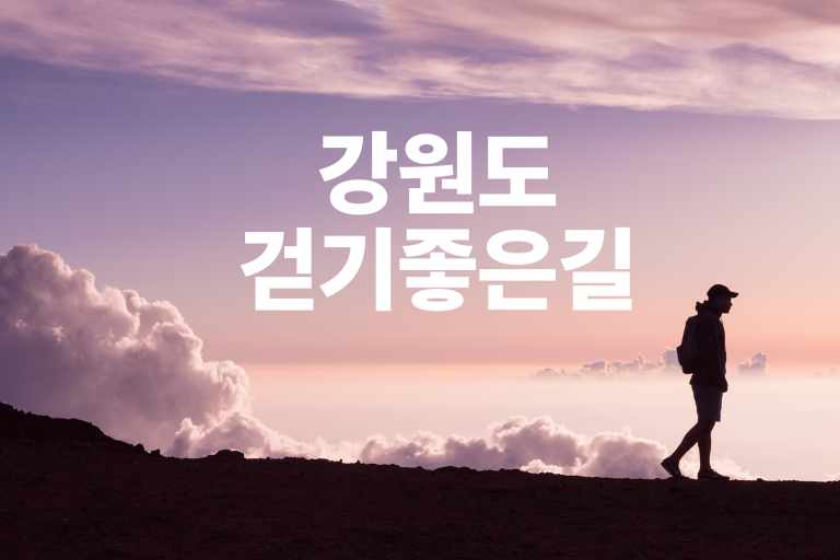 힐링의 정석! 강원도 걷기 좋은 길 7선 - 이지 트래블