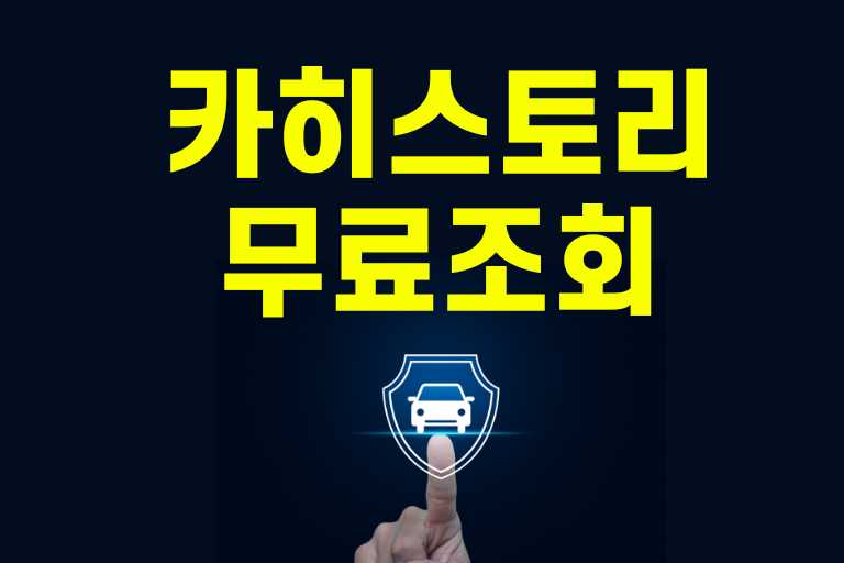 카 히스토리 무료조회