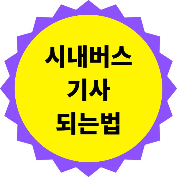 시내버스 기사 되는법
